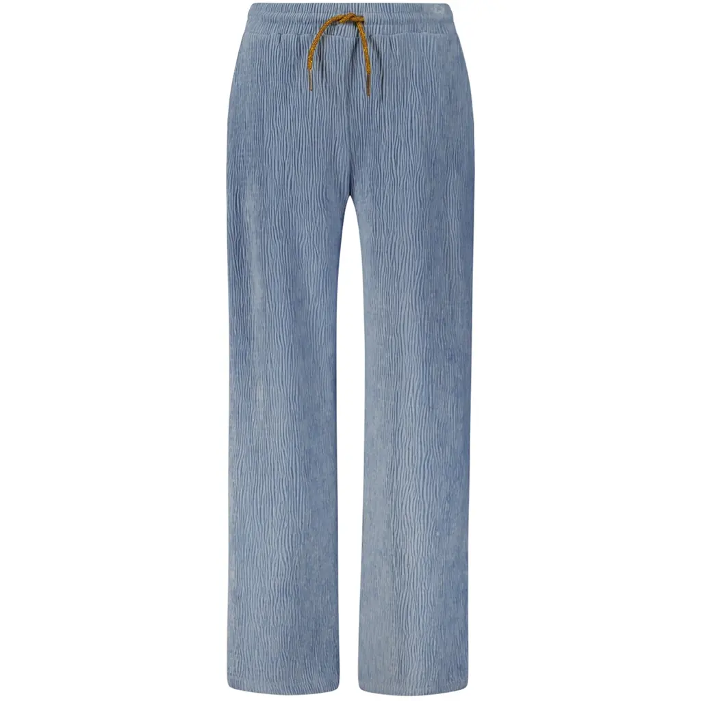 Broek Fem velvet (lt denim)