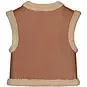 Like Flo Gilet Dewi REVERSIBLE teddy (cognac)