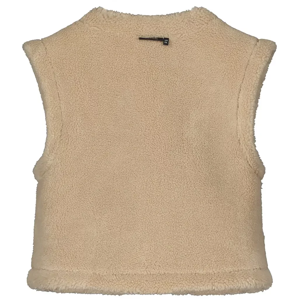 Gilet Dewi REVERSIBLE teddy (cognac)