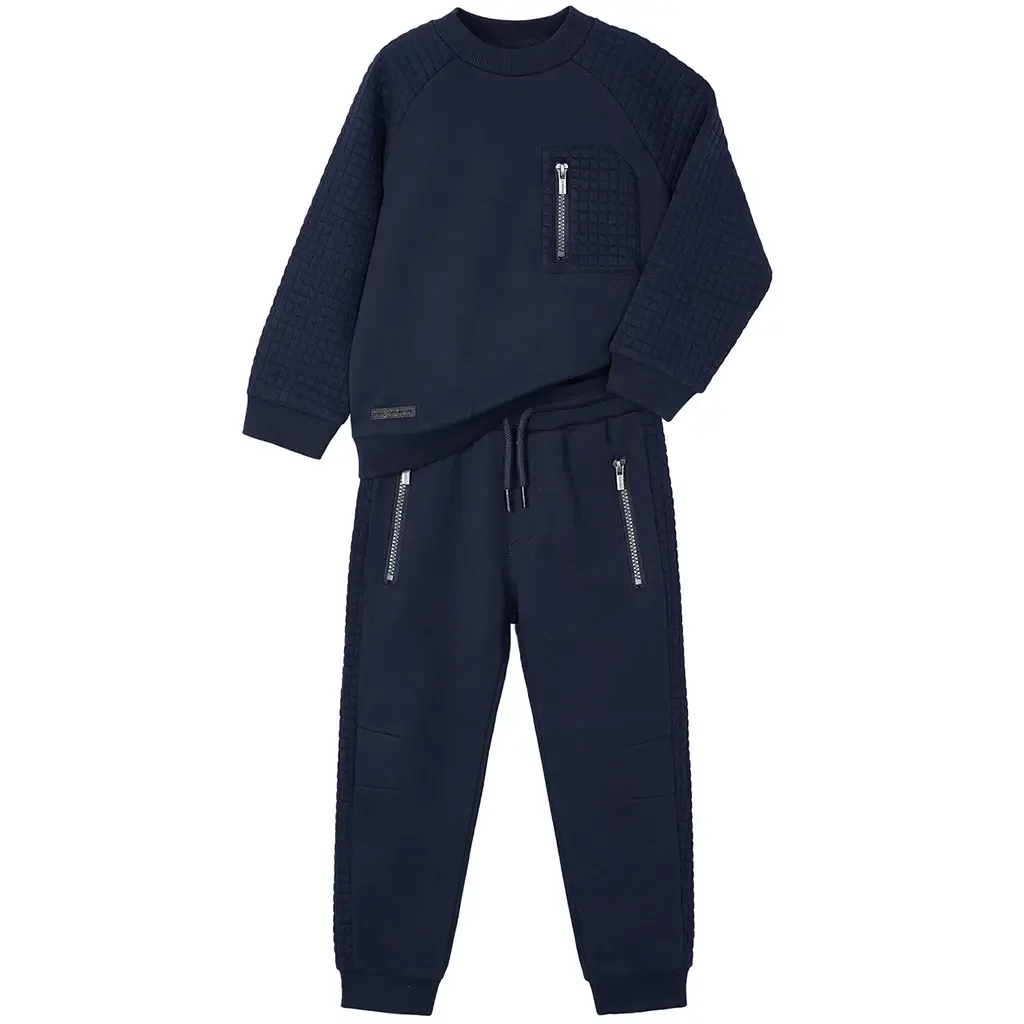 Tweedelige lounche set (navy)