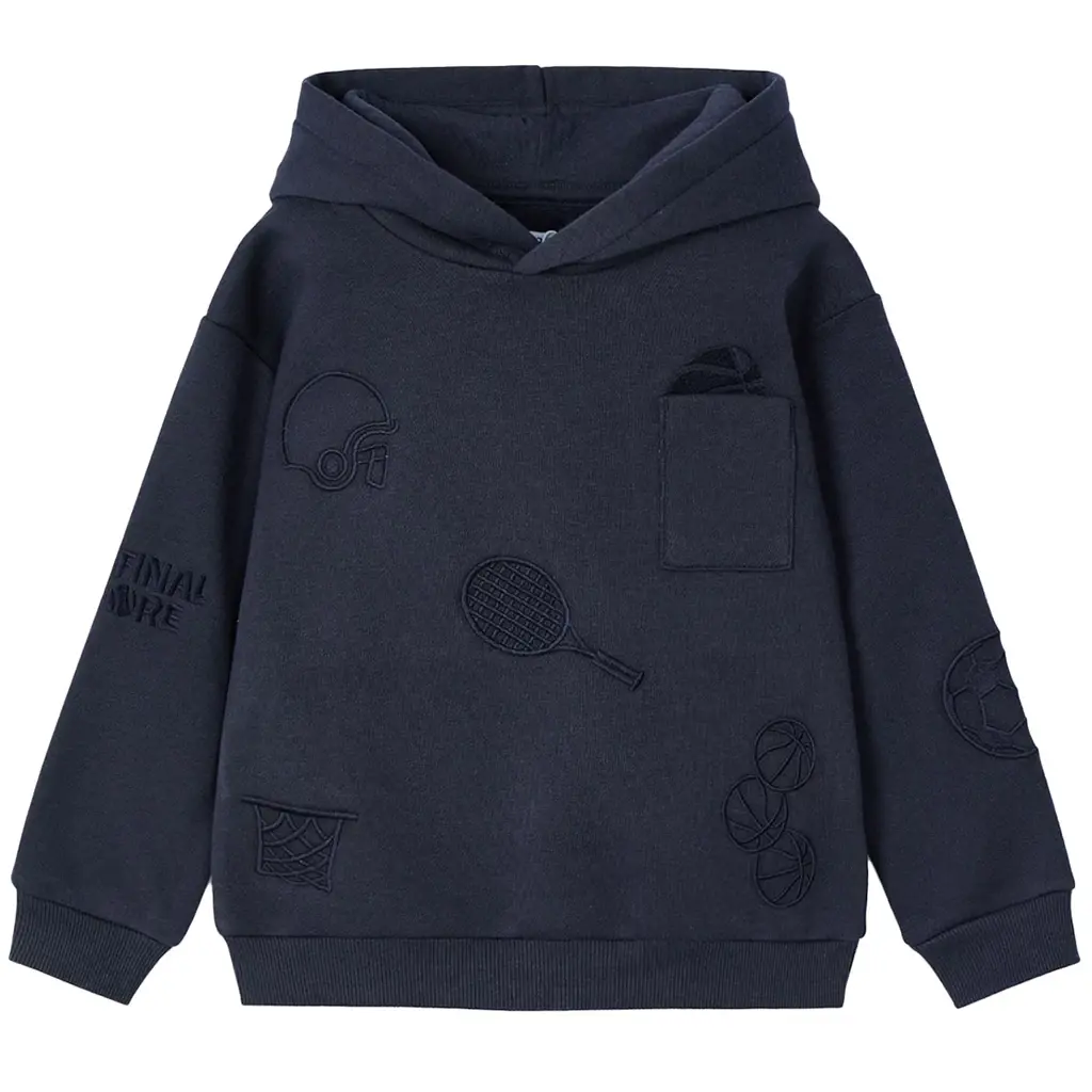 Trui hoodie (navy)