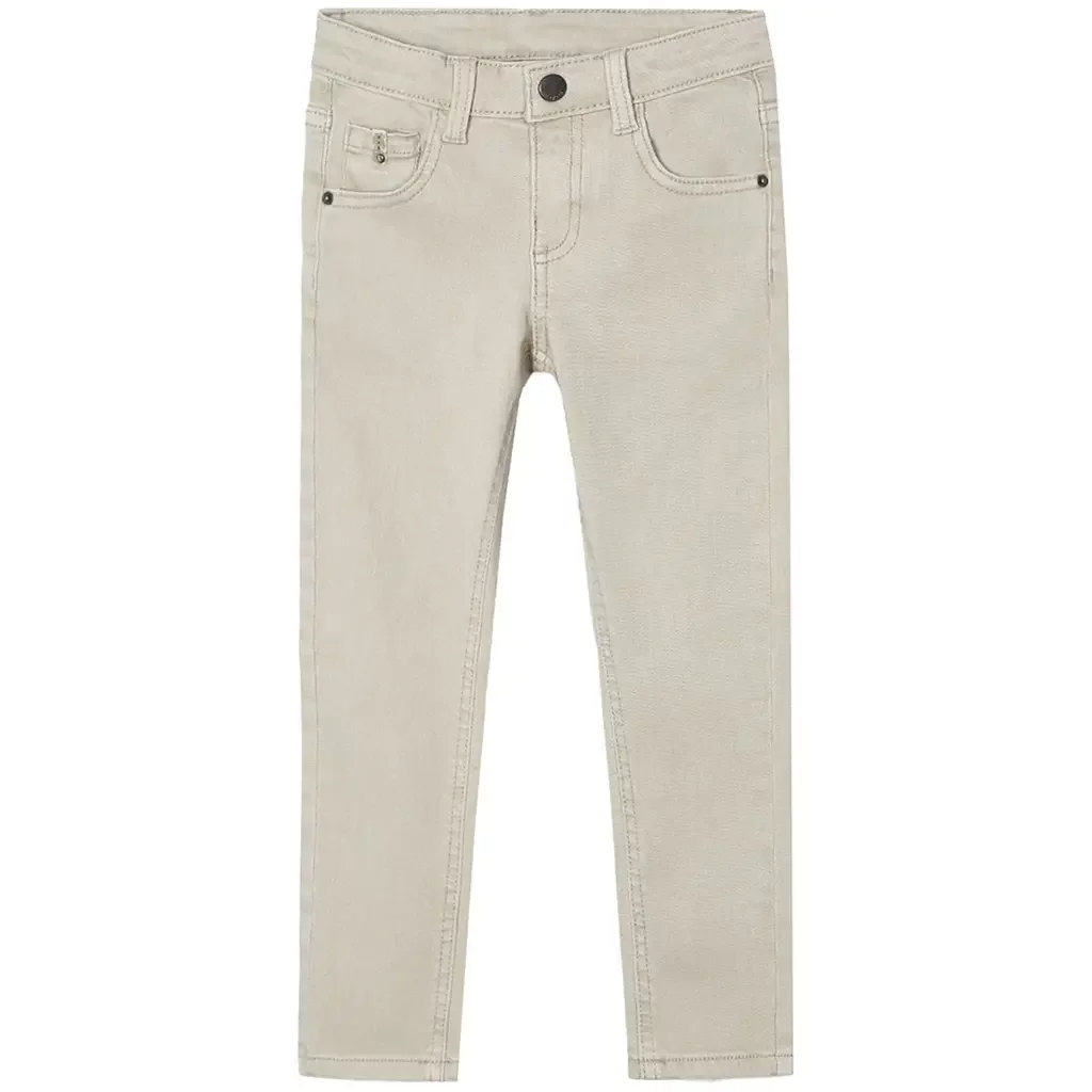 Broek skinny fit (gypsum)