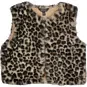 Quapi Gilet fake fur Zoe (brown animal)