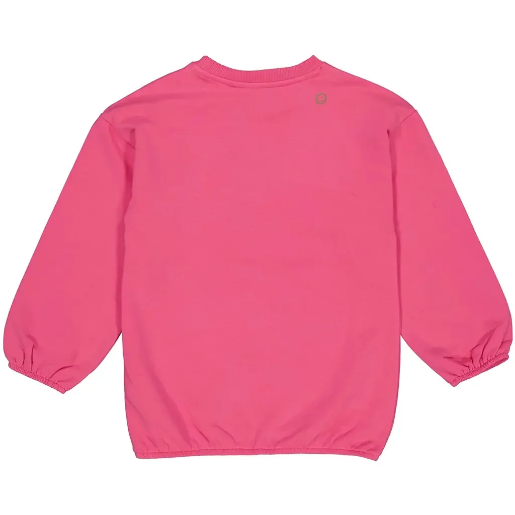 Jurk Sweat Zadie (hot pink)