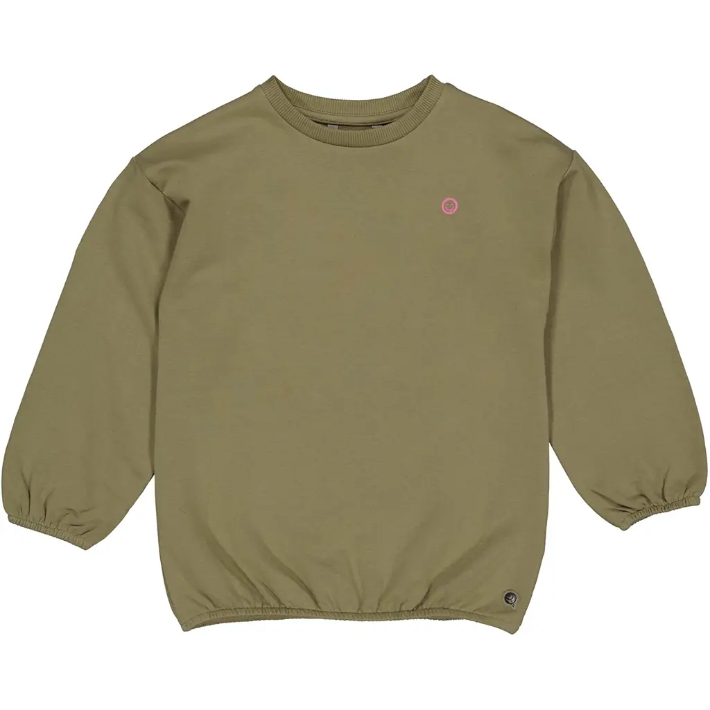 Jurk sweat Zadie (olive)