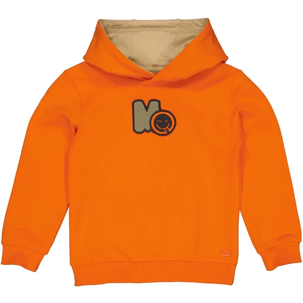 Trui hoodie Zias (orange)