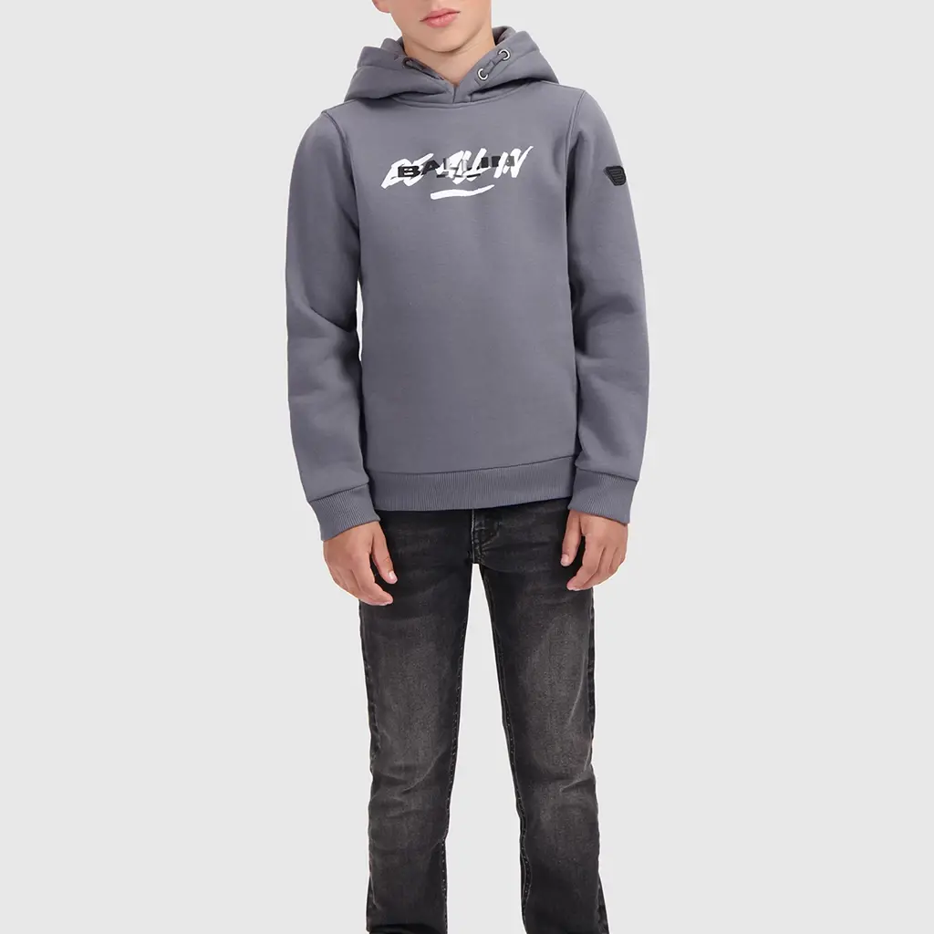 Trui hoodie slim fit (antra)