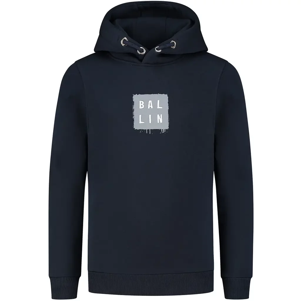 Trui hoodie slim fit (navy)