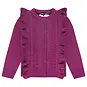 Stains&Stories Gebreide vest (magenta purple)