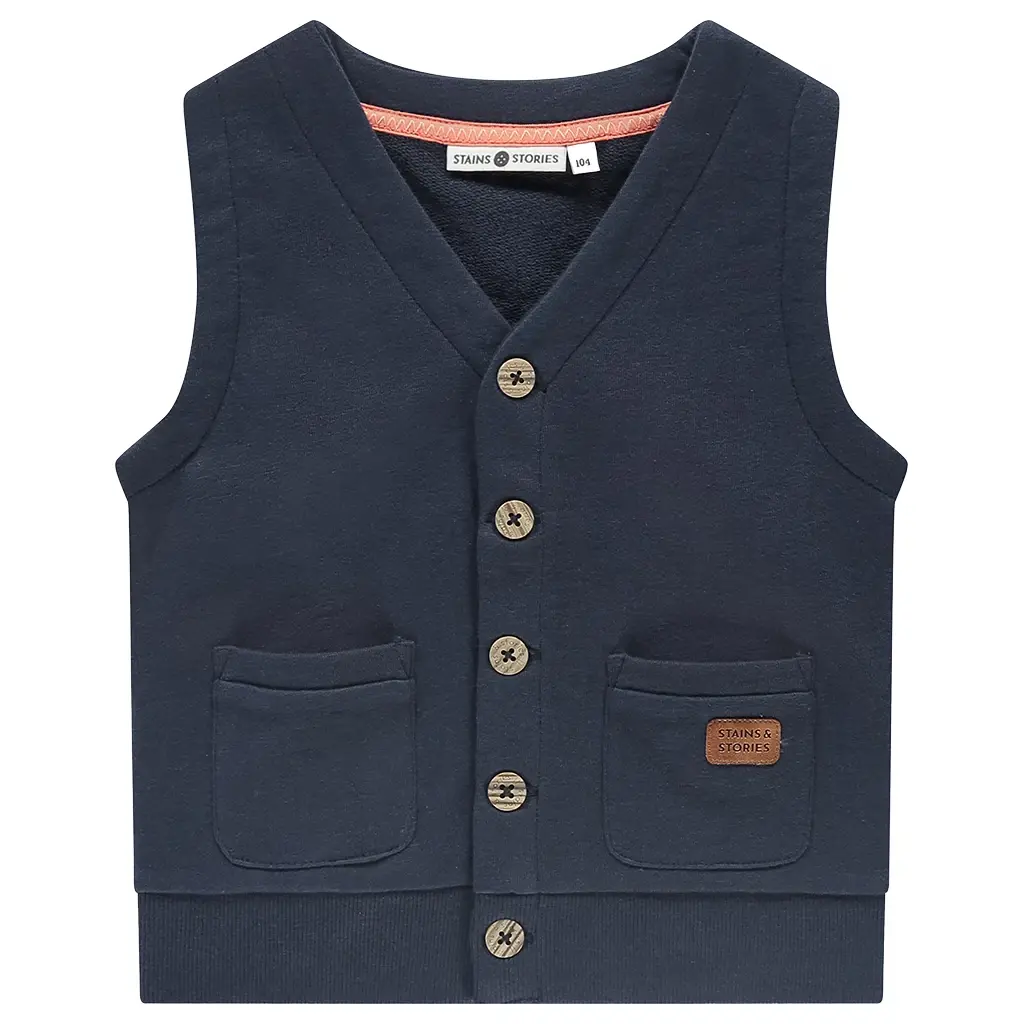 Gilet sweat (navy)