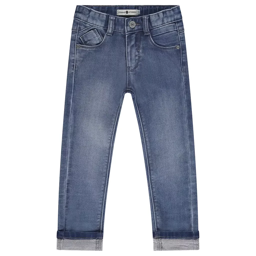 Spijkerbroek jogg (medium blue denim)