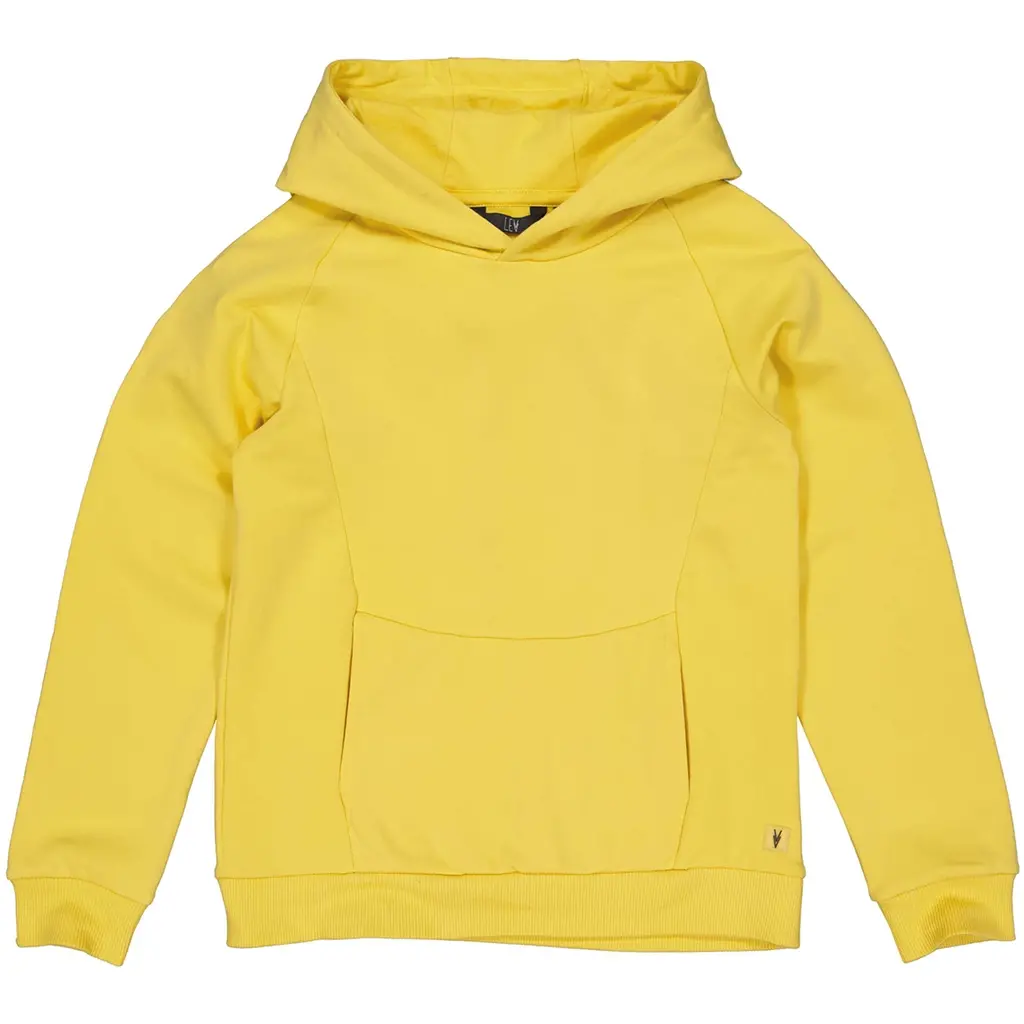 Trui hoodie Niel (soft yellow)