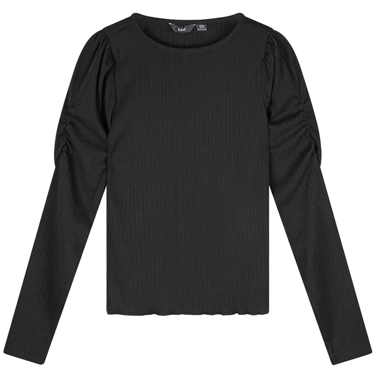 Longsleeve Kiss (jet black)