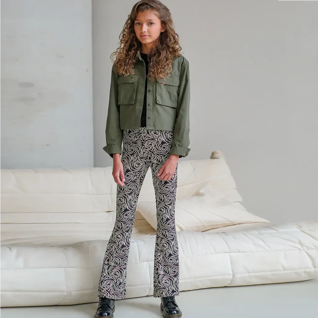 Blouse/jasje Cassy kort (army)