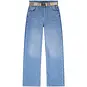 Like Flo Jeans Funky wide fit met riem (lt denim)