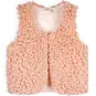 Nono Gilet Katya REVERSIBLE teddy (pale blush)