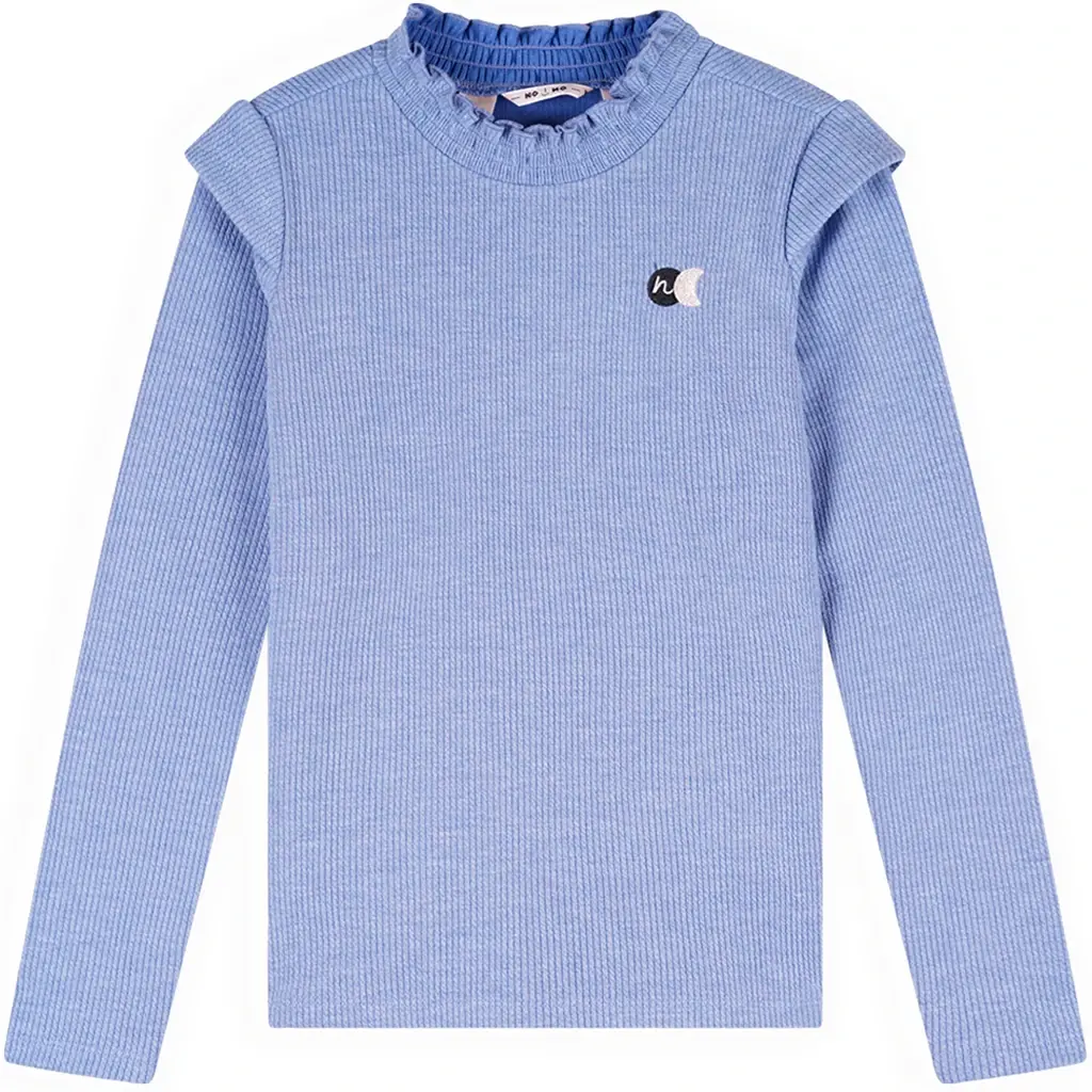 Longsleeve Kina (wedgewood blue)