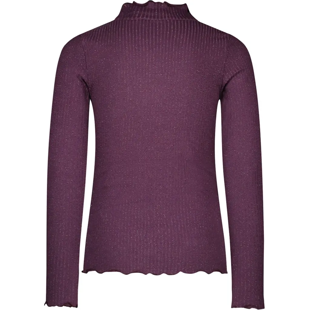 Longsleeve rib Eef (grape)