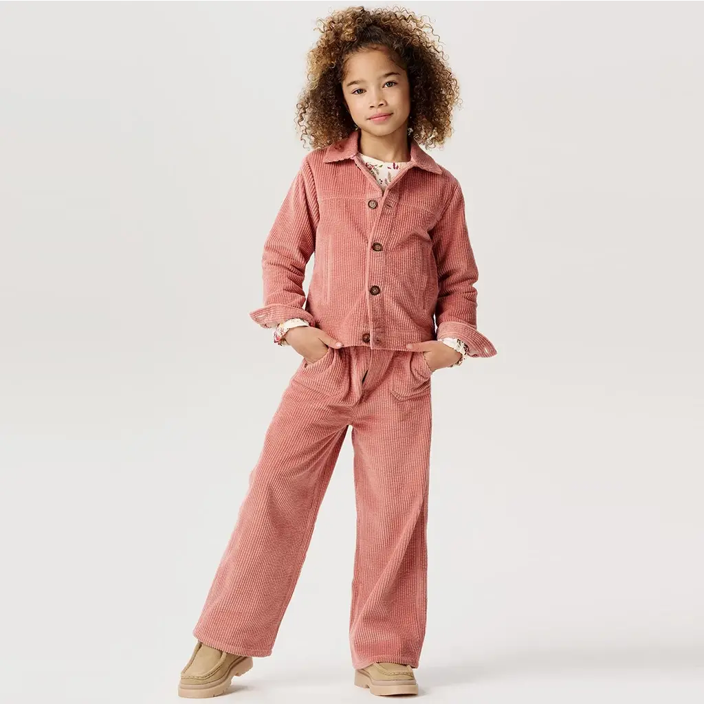 Broek Jollyville relaxed fit (old rose)