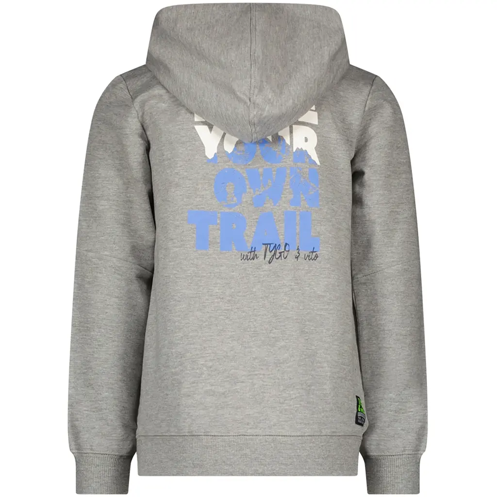 Trui hoodie Held (grey melee)