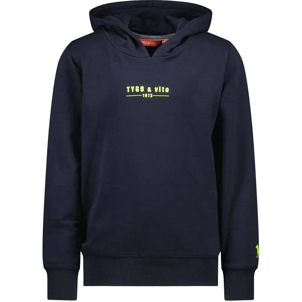 Trui hoodie Hugo (navy)