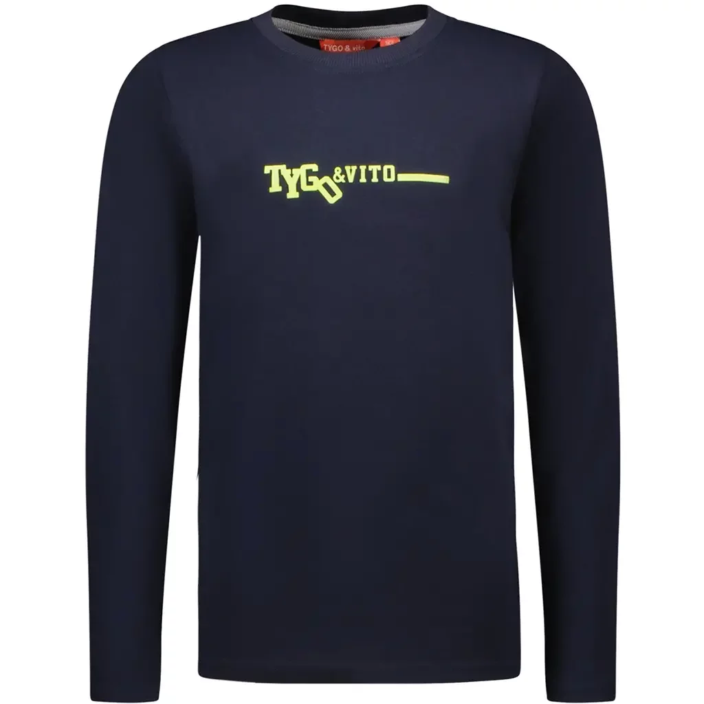 Longsleeve Mees (navy)