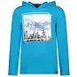 B.Nosy Longsleeve hoodie Ted (surf blue)