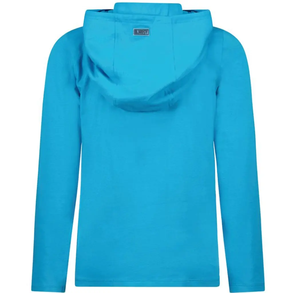 Longsleeve hoodie Ted (surf blue)