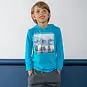 B.Nosy Longsleeve hoodie Ted (surf blue)