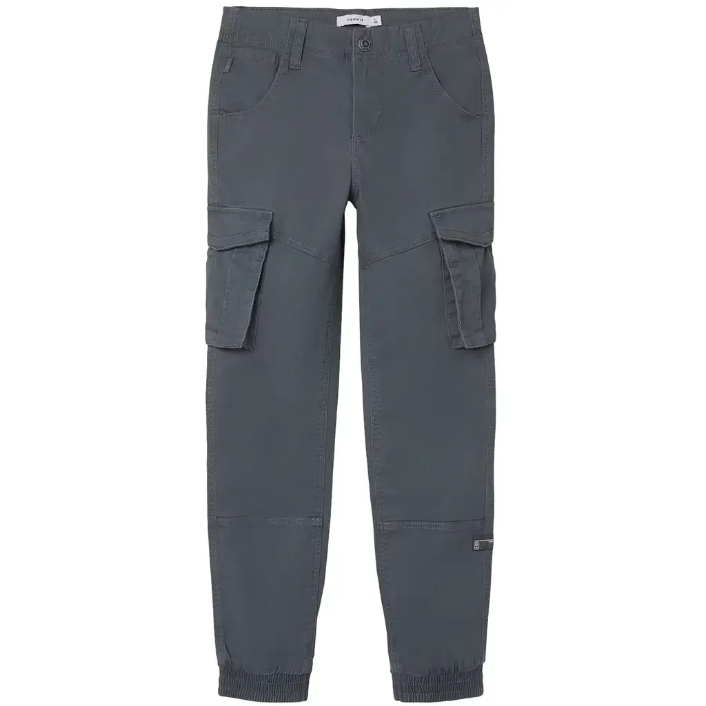 Broek cargo twill Ryan (lava smoke)