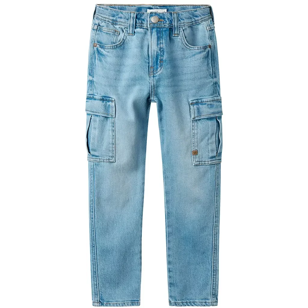 Jeans cargo TAPARED Silas (light blue denim)