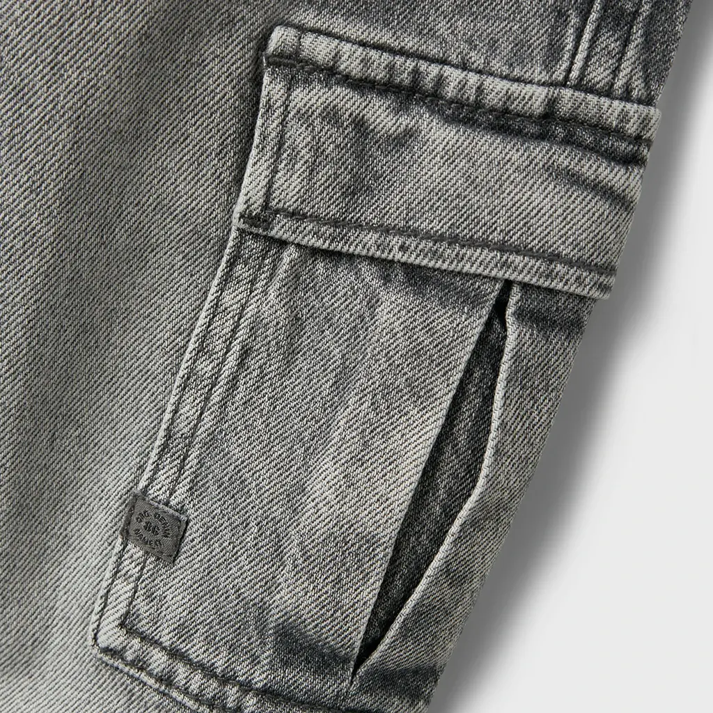 Jeans cargo TAPARED Silas (medium grey denim)