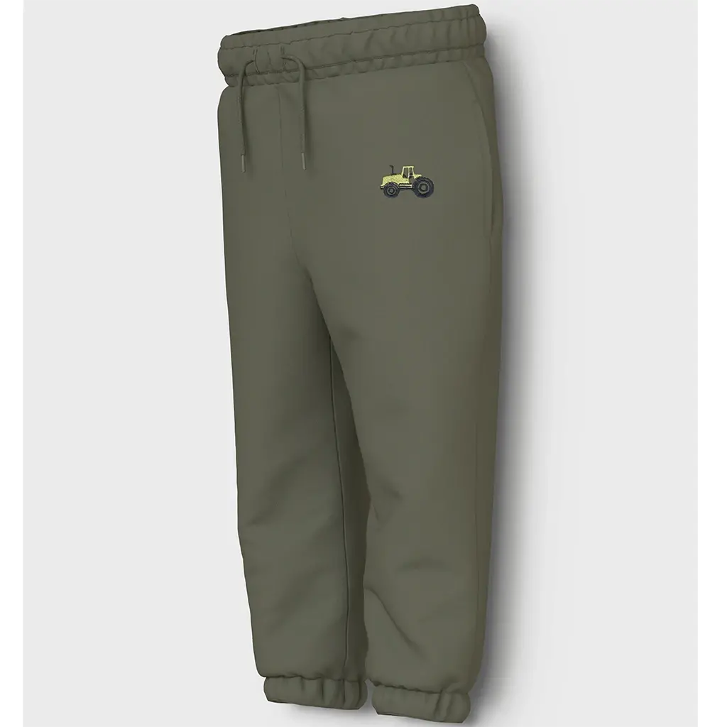 Joggingbroek Vallen (dusty olive tractor)