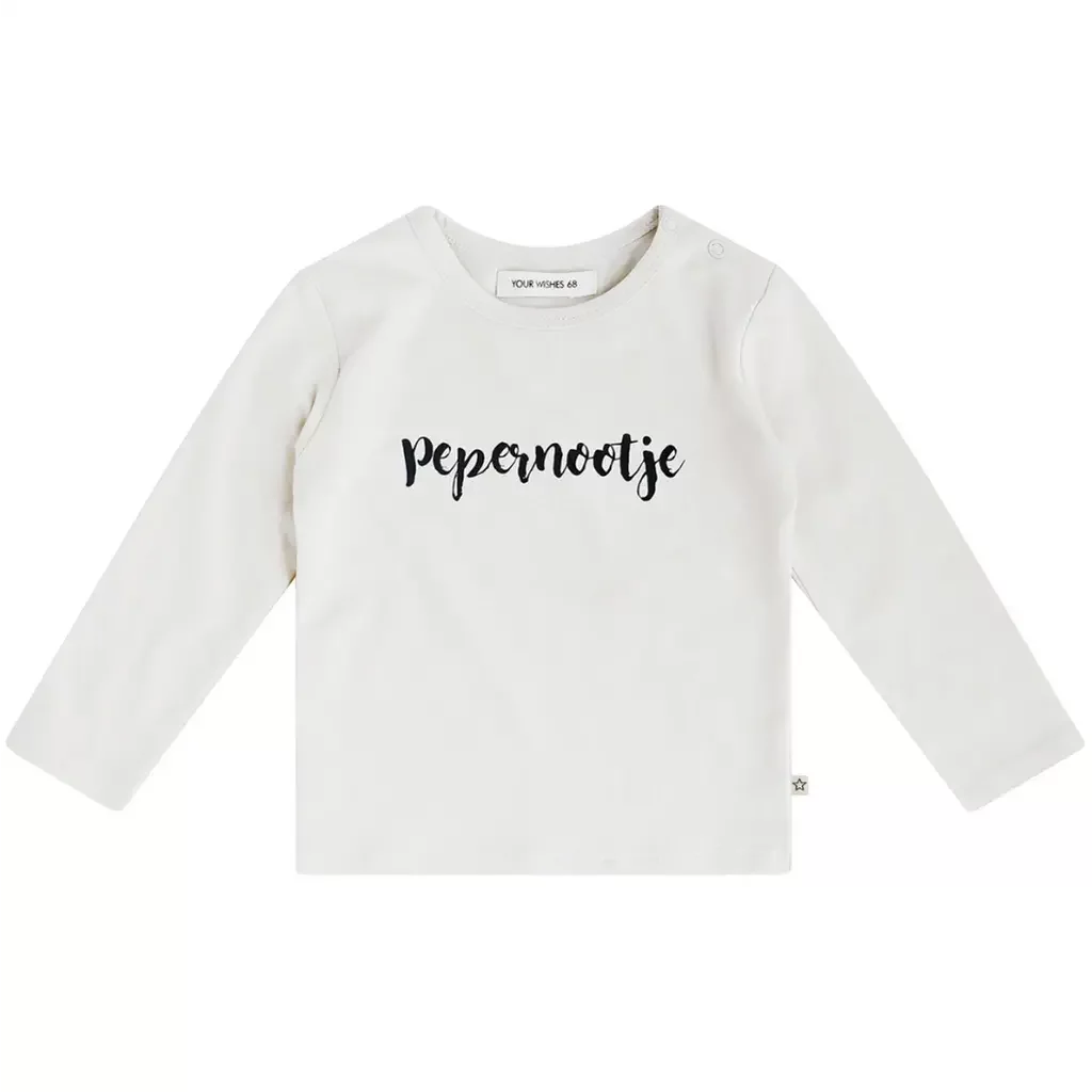 Longsleeve Pepernootje (off-white)