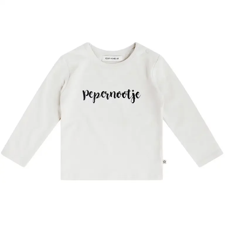 Longsleeve Pepernootje (off-white)