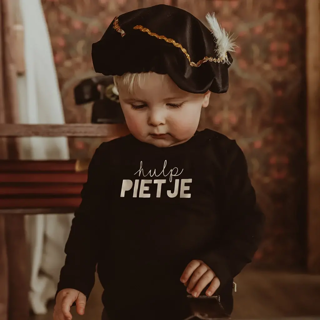 Longsleeve Hulp Pietje (black)