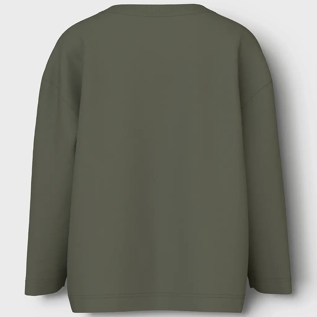 Longsleeve Vilian (dusty olive brontosaurus)