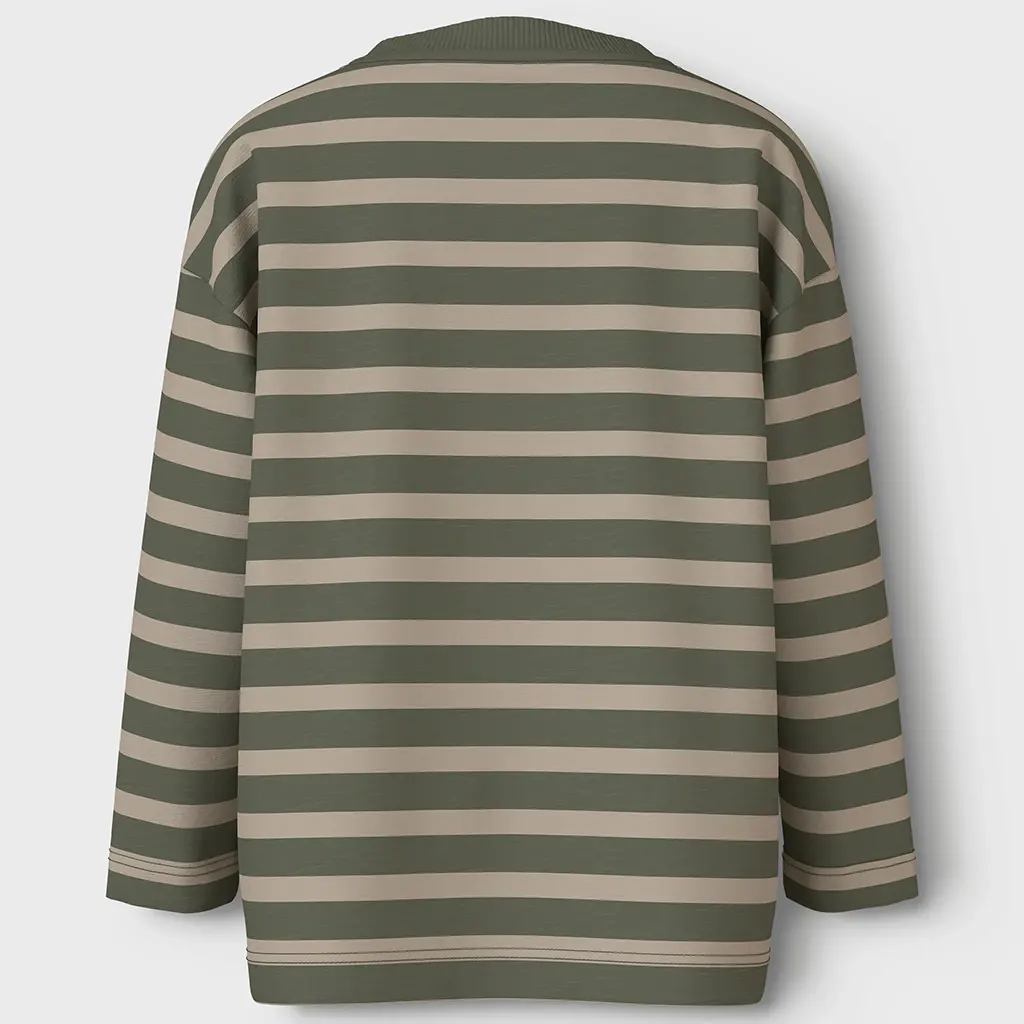 Longsleeve Vaksel (dusty olive pure cashmere)