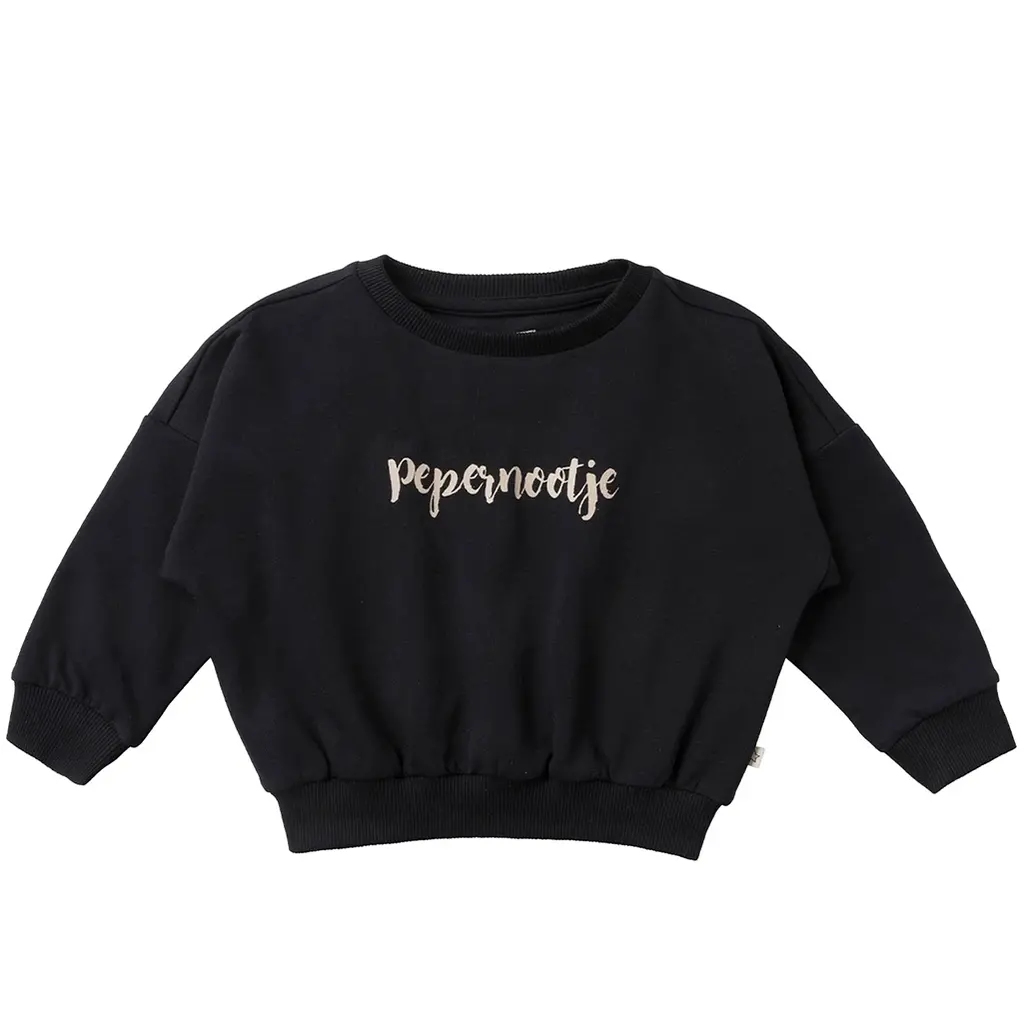 Trui Pepernootje oversized (black)