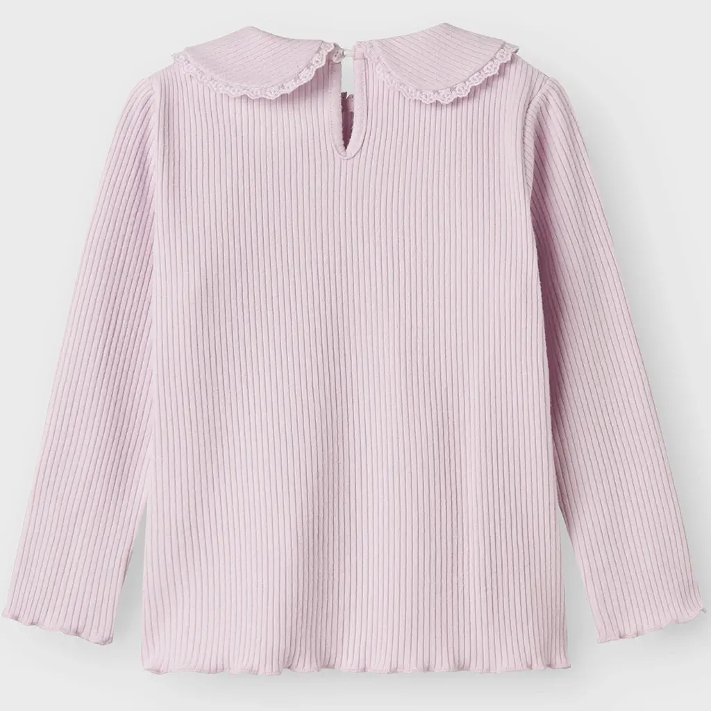 Longsleeve polo Baila (winsome orchid)