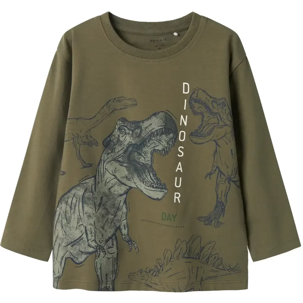 Longsleeve Benjamino (dusty olive)