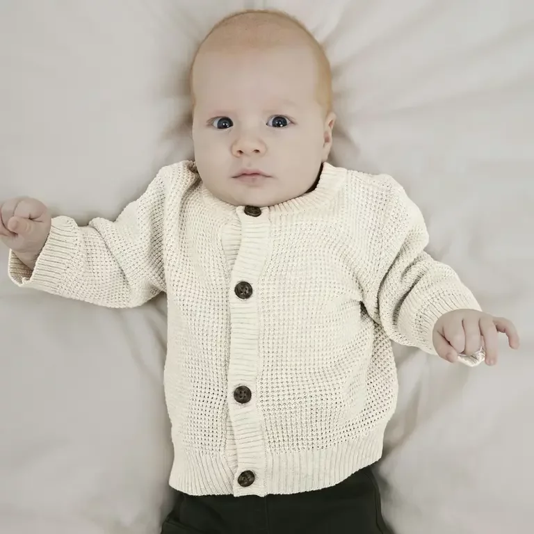 Gebreid vestje Bubba (peyote melange)