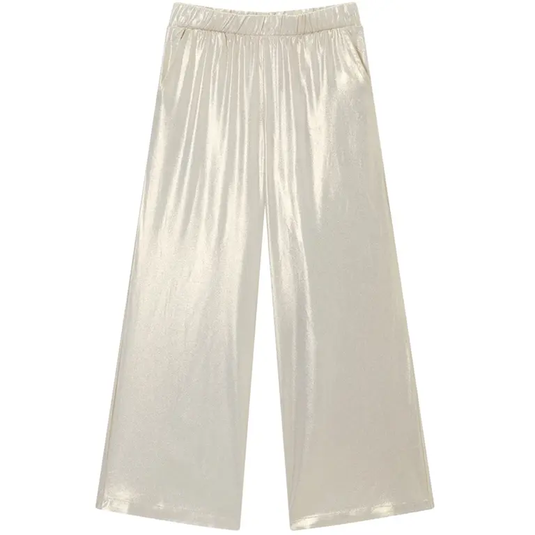 Broek Amina glitter (light gold)