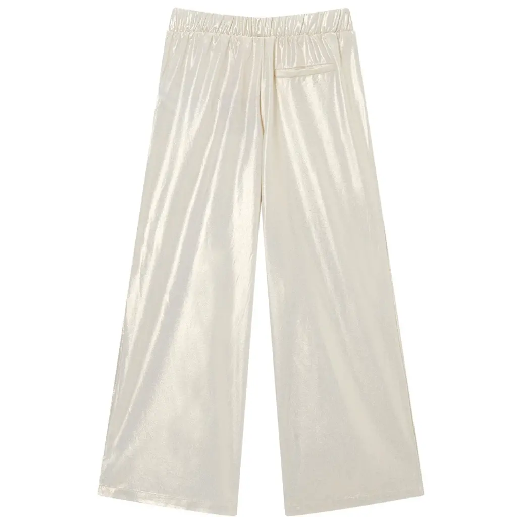 Broek Amina glitter (light gold)