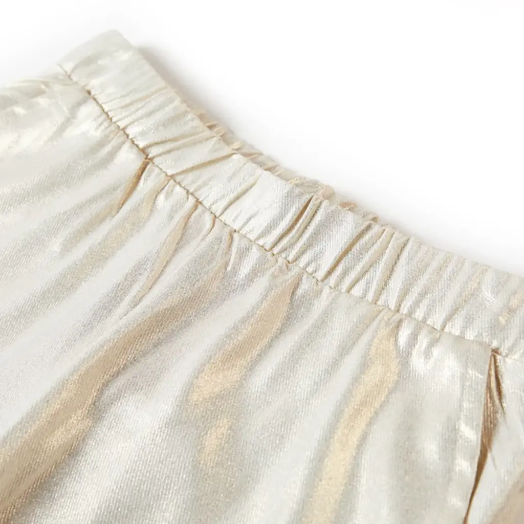 Broek Amina glitter (light gold)