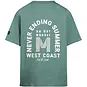 No Way Monday T-shirt loose fit (dusty green)