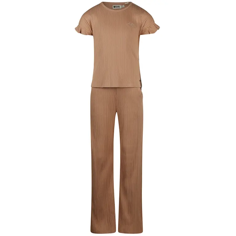 Tweedelige set (beige)