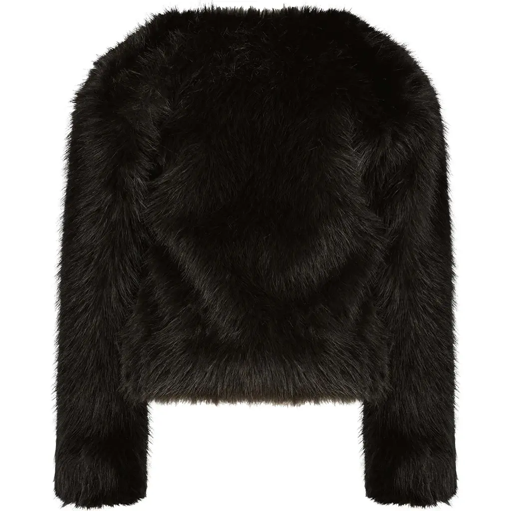 Vest Fake Fur (black)