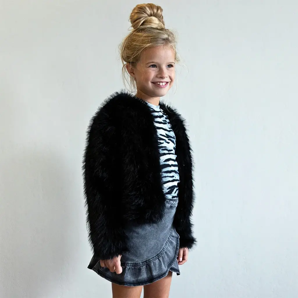 Vest Fake Fur (black)