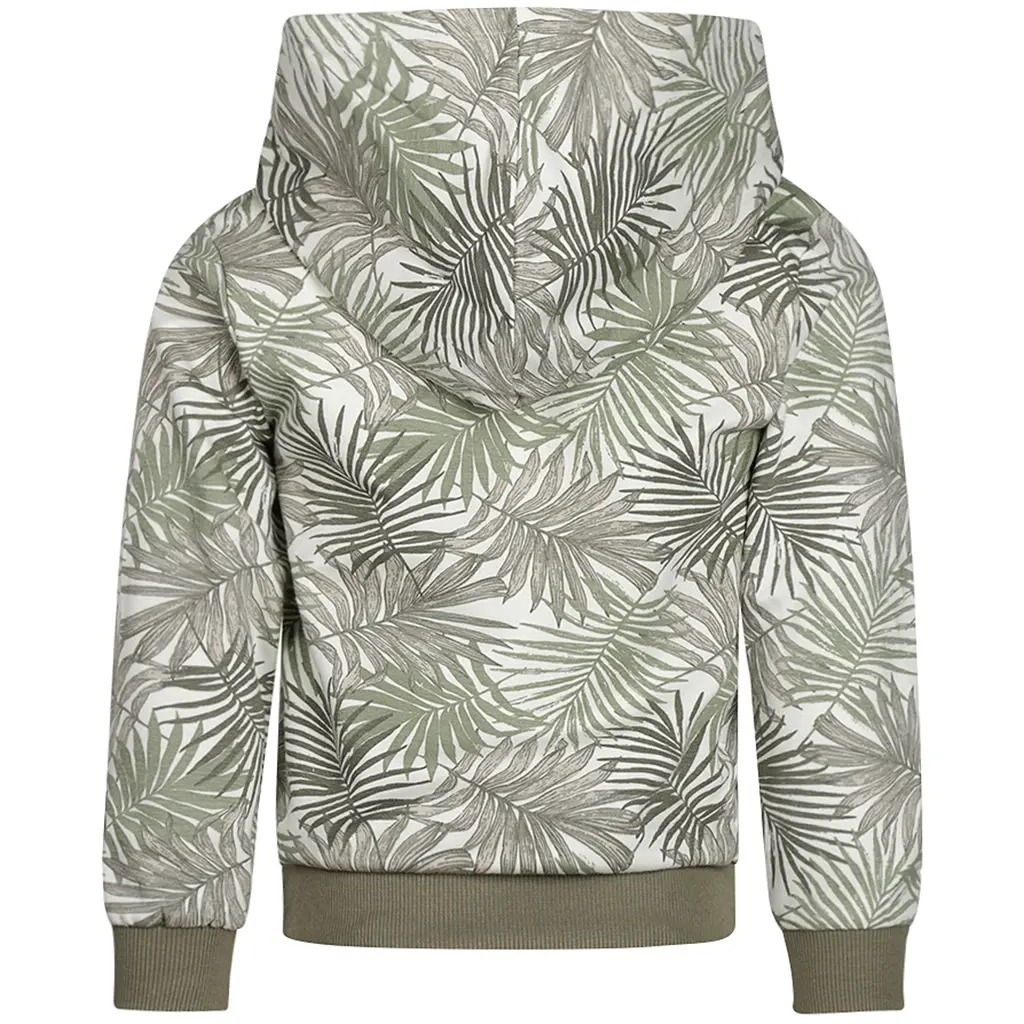 Trui hoodie (light faded green)